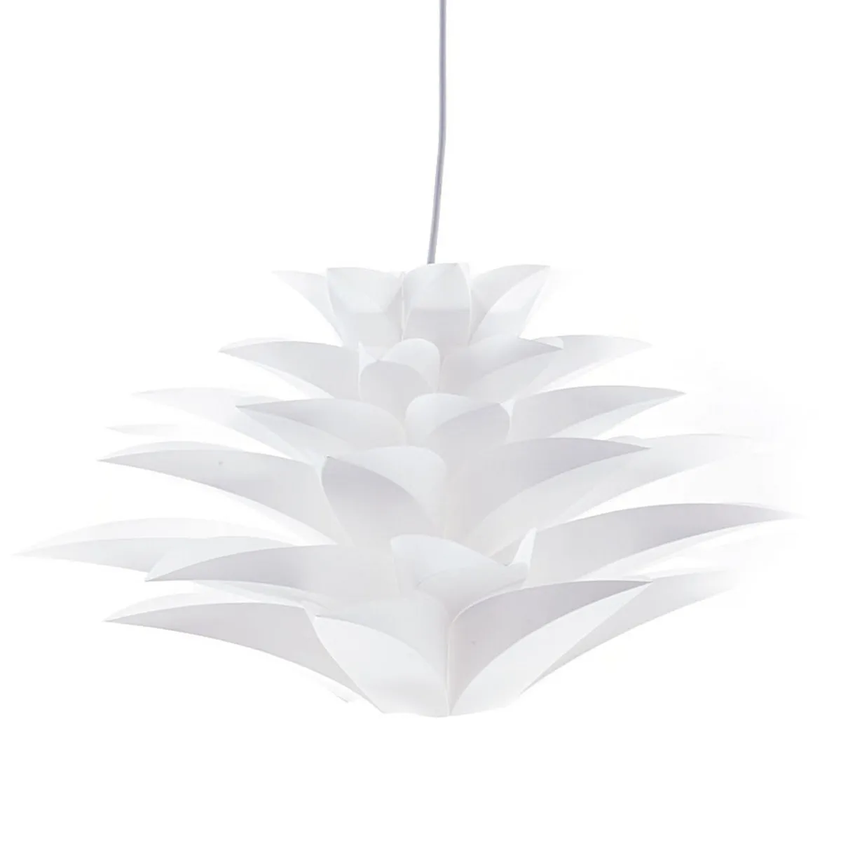 Lampadario Petalo Tomasucci visto dal basso