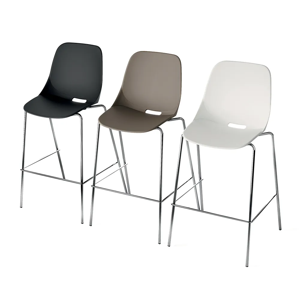 Sgabelli Quick Unisit in tre colori