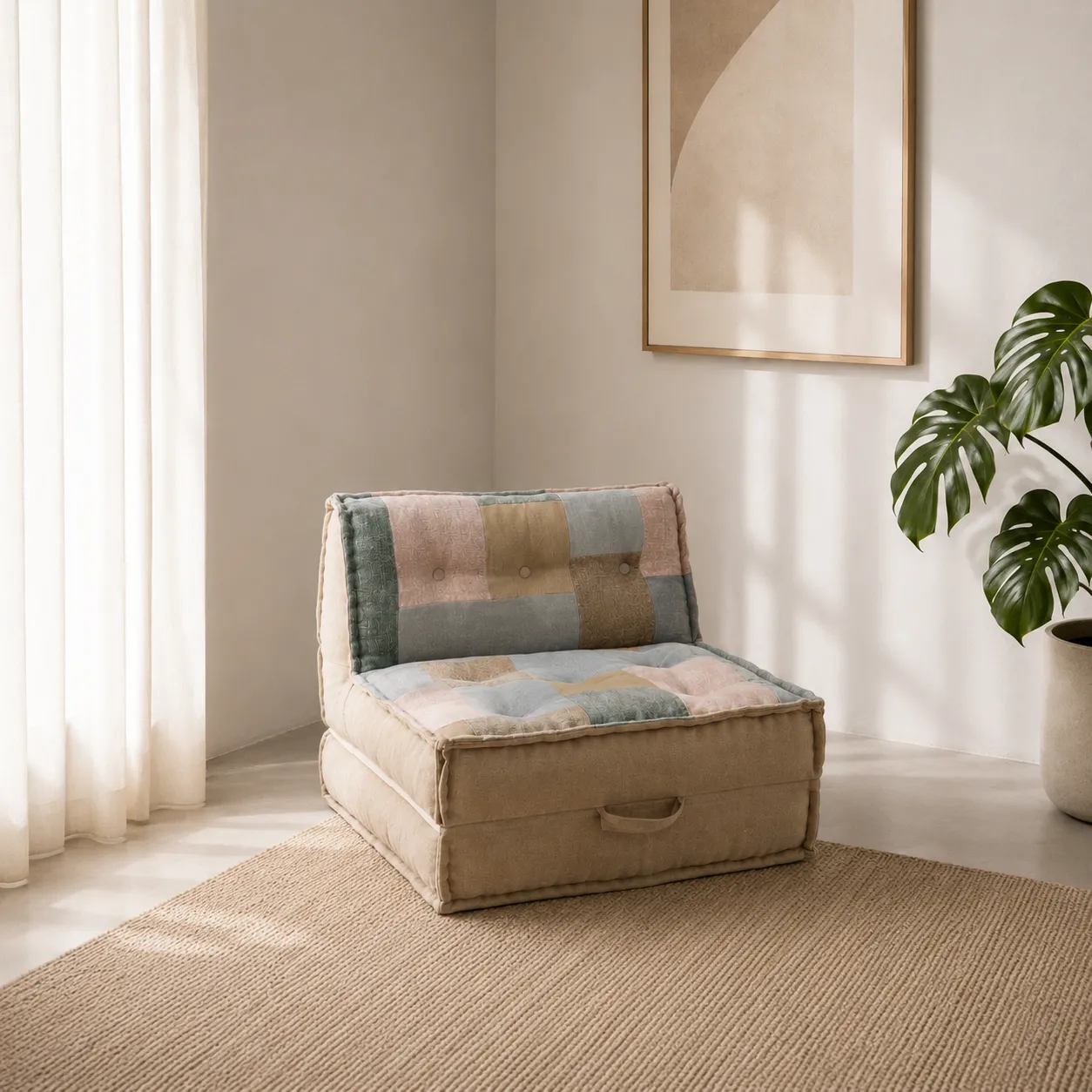 Poltrona chaise longue Patty Tomasucci multicolore in camera