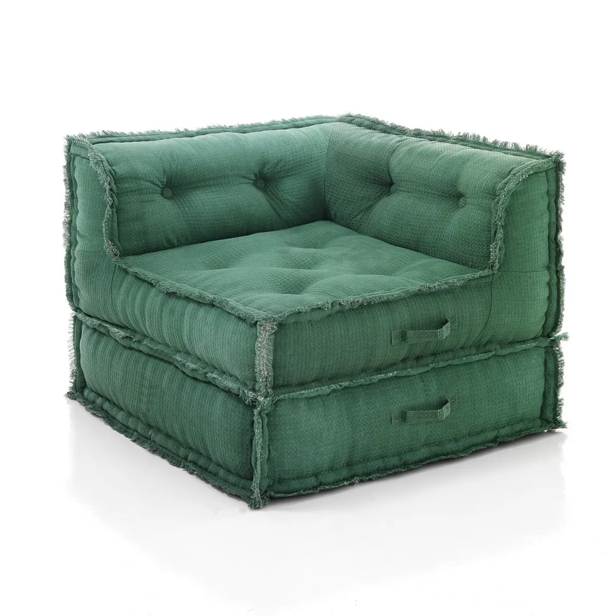 Poltrona Yara Waffle Green Tomasucci verde