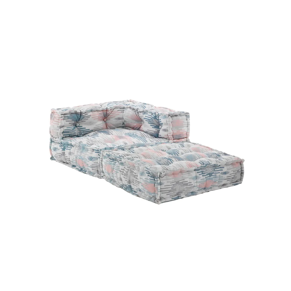 Poltrona Pastel Tomasucci aperta come chaise longue