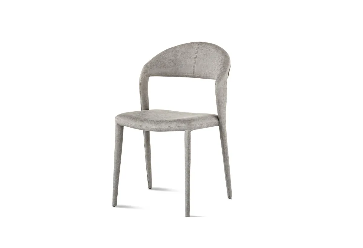 Sedia Denver Target Point grigia su fondo bianco