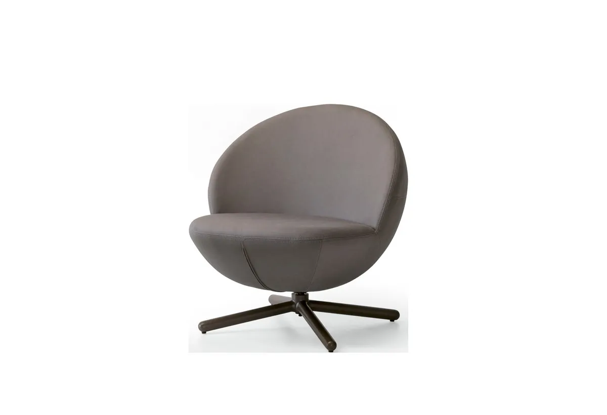 Poltroncina Vovo Target Point grigia su fondo bianco
