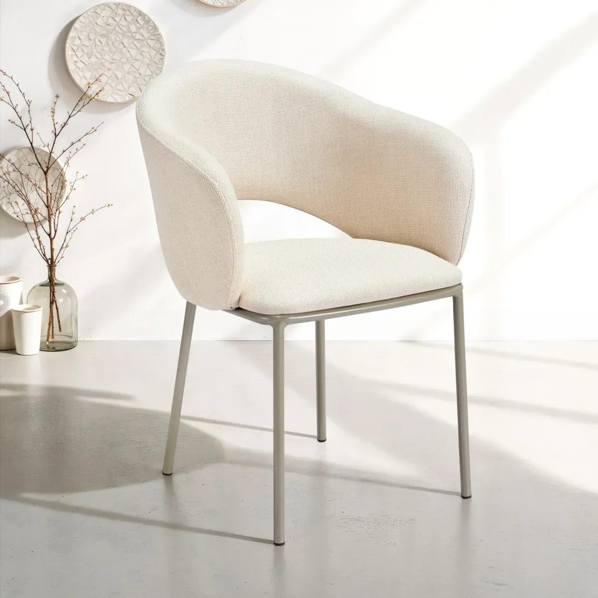 Sedia Jade Beige Platinum Tomasucci chiara
