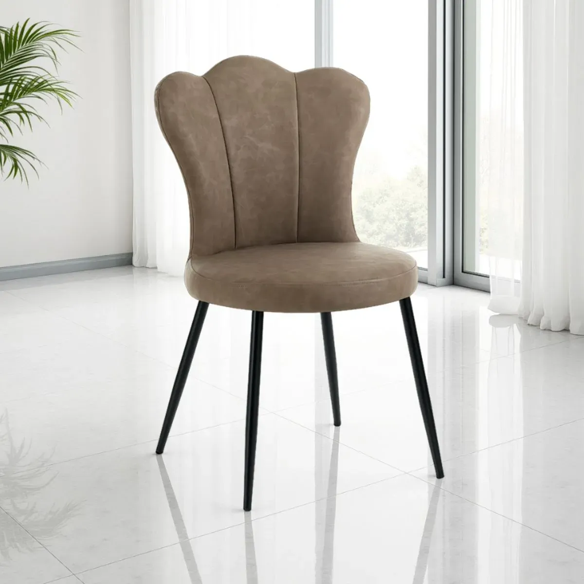 Sedia Charlotte Old Sand Tomasucci tortora