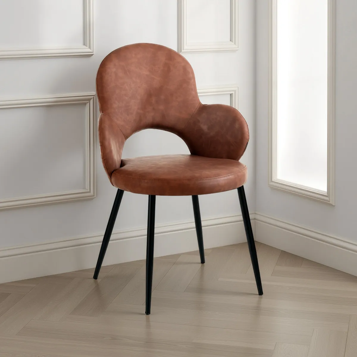 Sedia Elisabeth Old Brown Tomasucci marrone