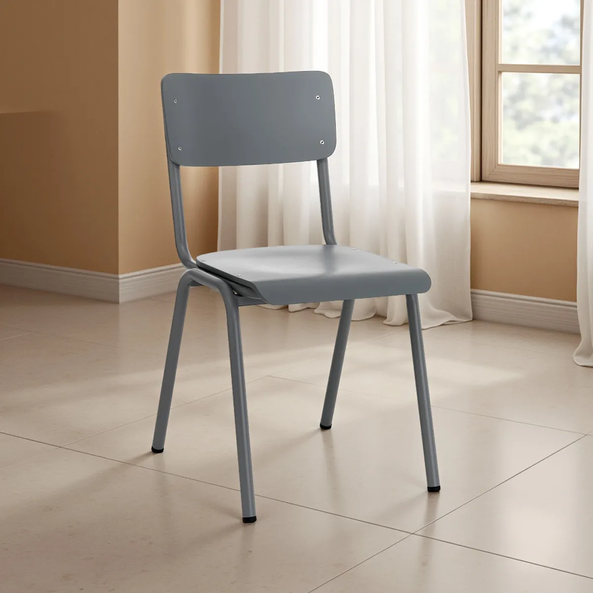 Sedia Old School Grey Tomasucci grigia