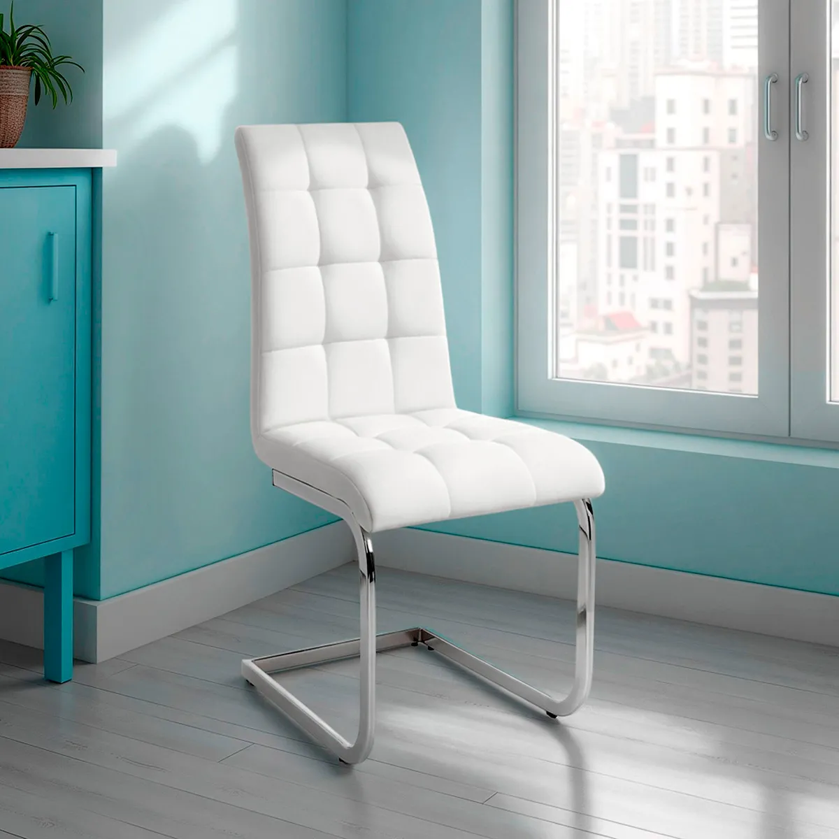 Sedia Cozy White Tomasucci bianca