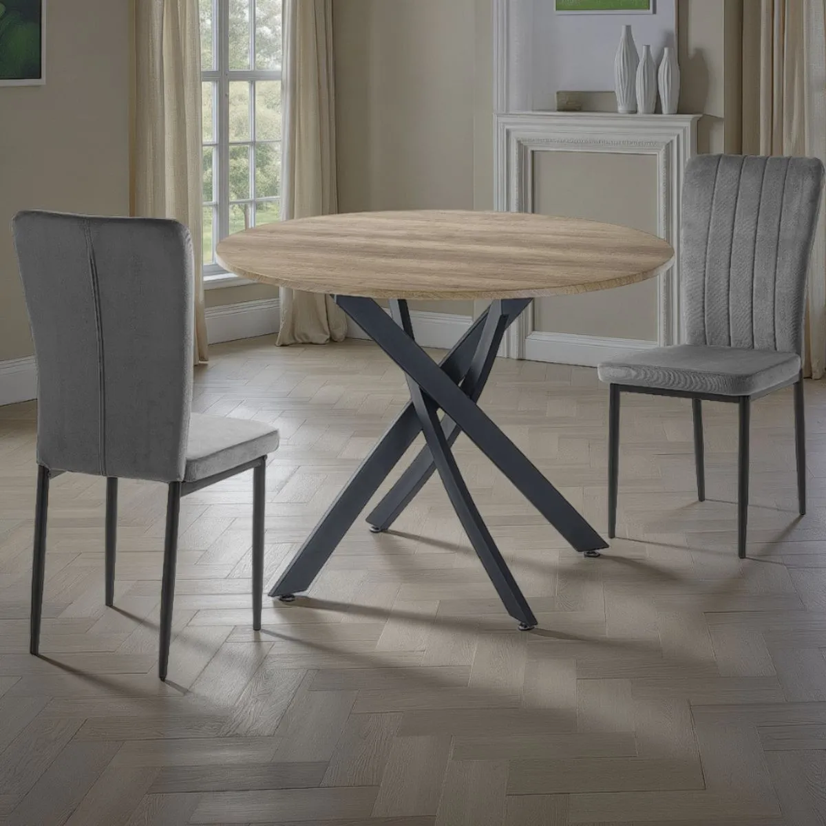 Tavolo rotondo Mill Round Wood Tomasucci