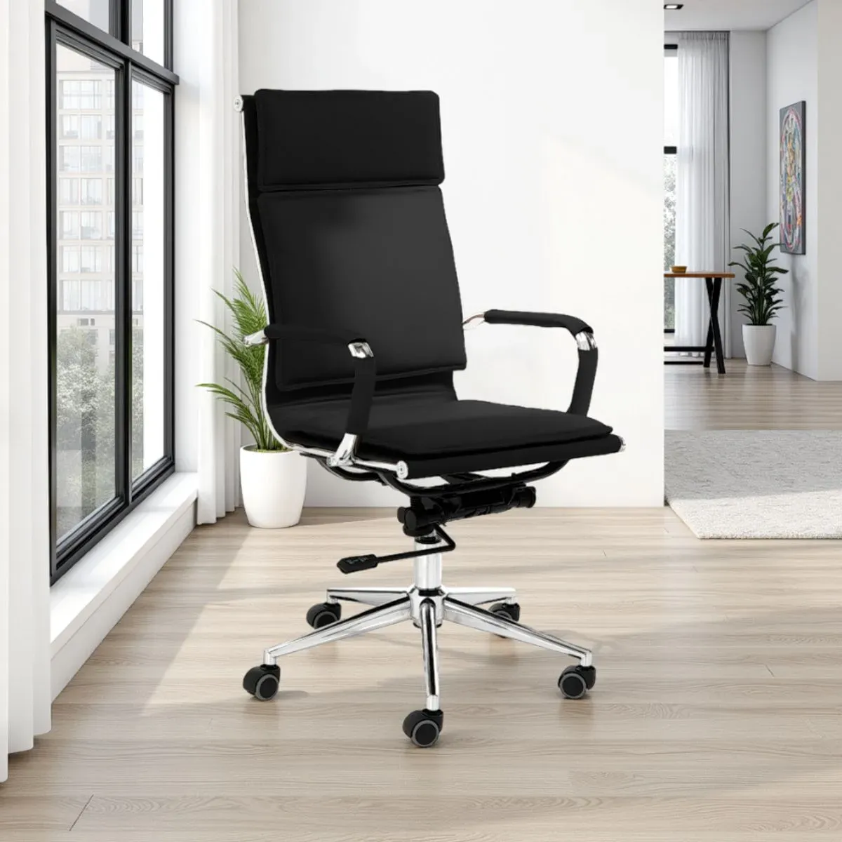 Sedia da ufficio Premier Black Tomasucci nera