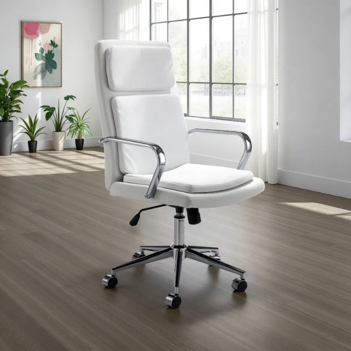 Poltrona da ufficio Prestige White Tomasucci bianca