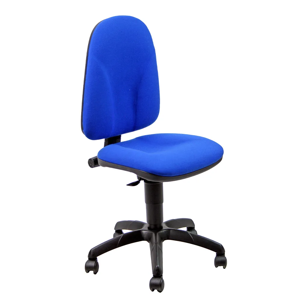 Sedia Team Unisit blu senza braccioli