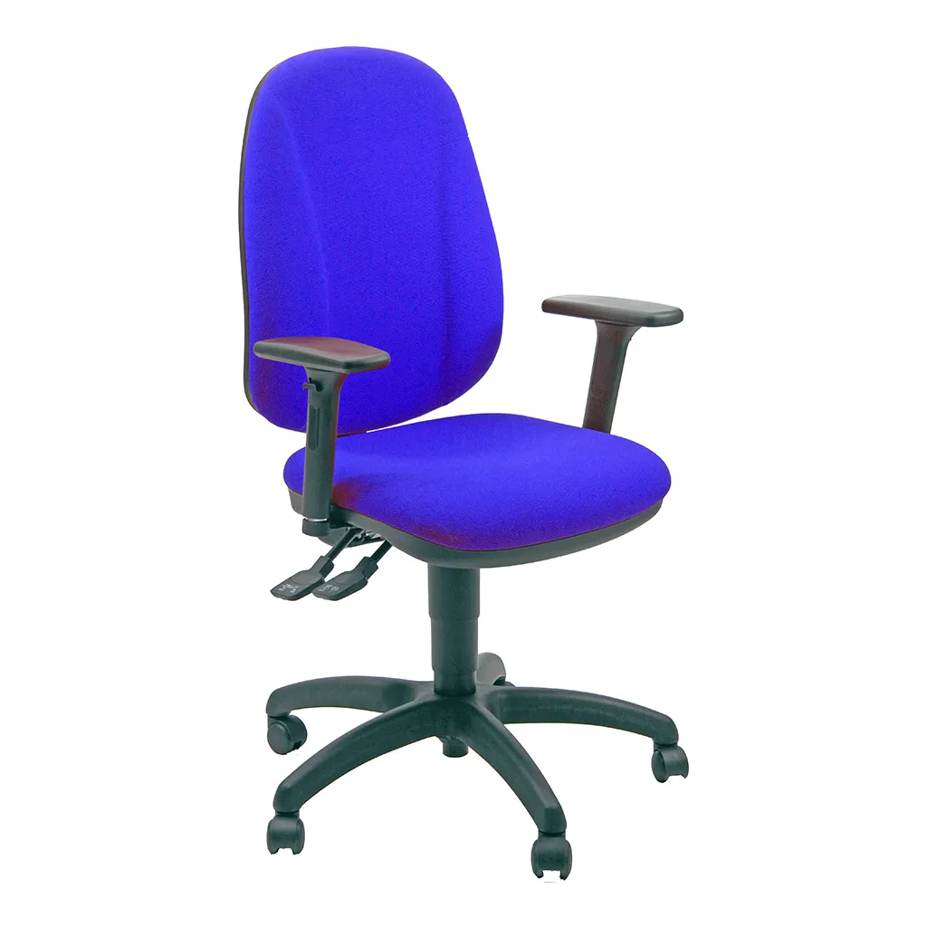 Sedia operativa Giano Unisit blu, altra versione 2