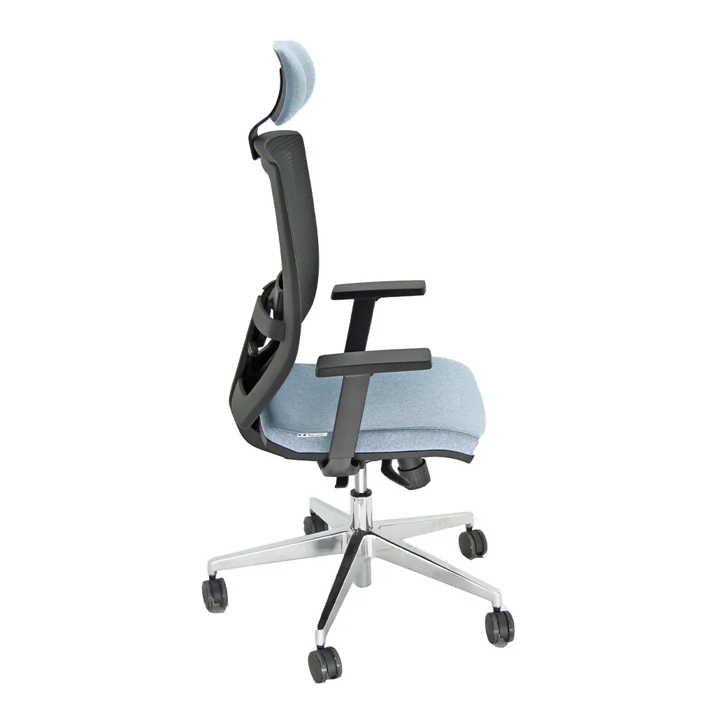 Sedia ergonomica Clotilde Unisit vista di lato