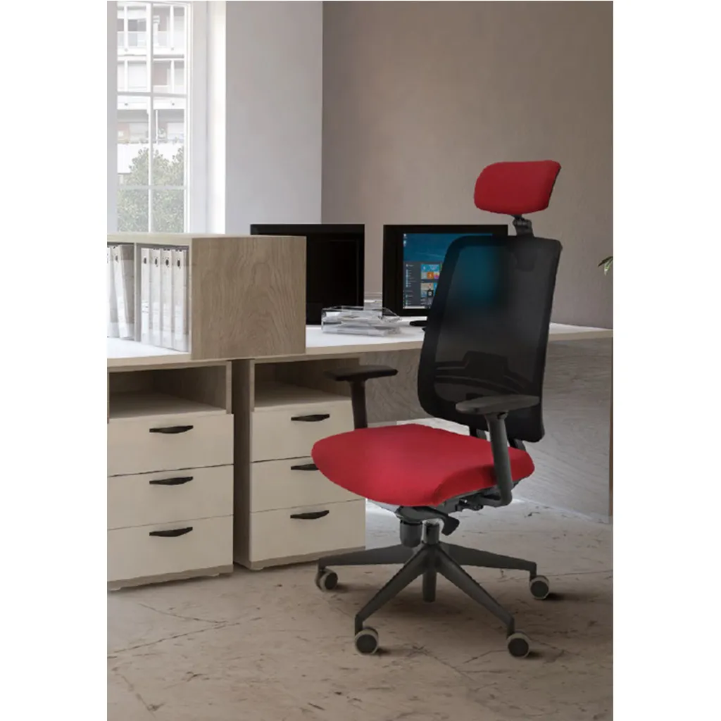 Sedia ergonomica Absolute Unisit in un ambiente arredato
