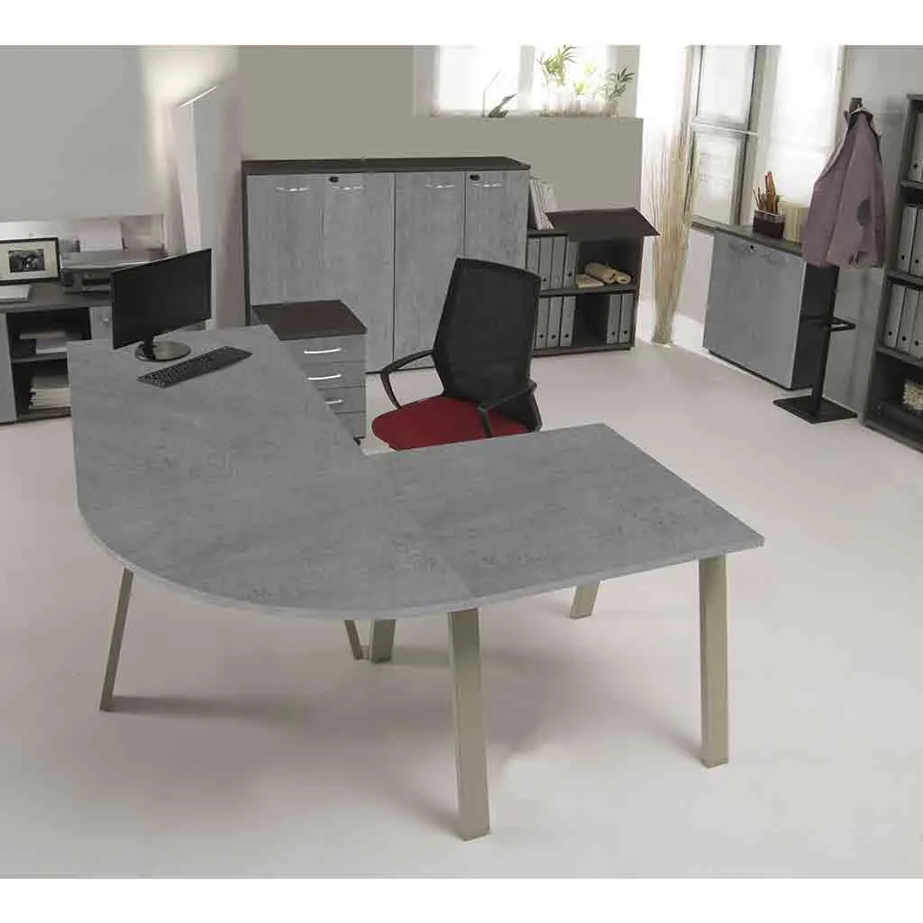 Scrivania Wood Unisit in un ambiente arredato, altra versione 3