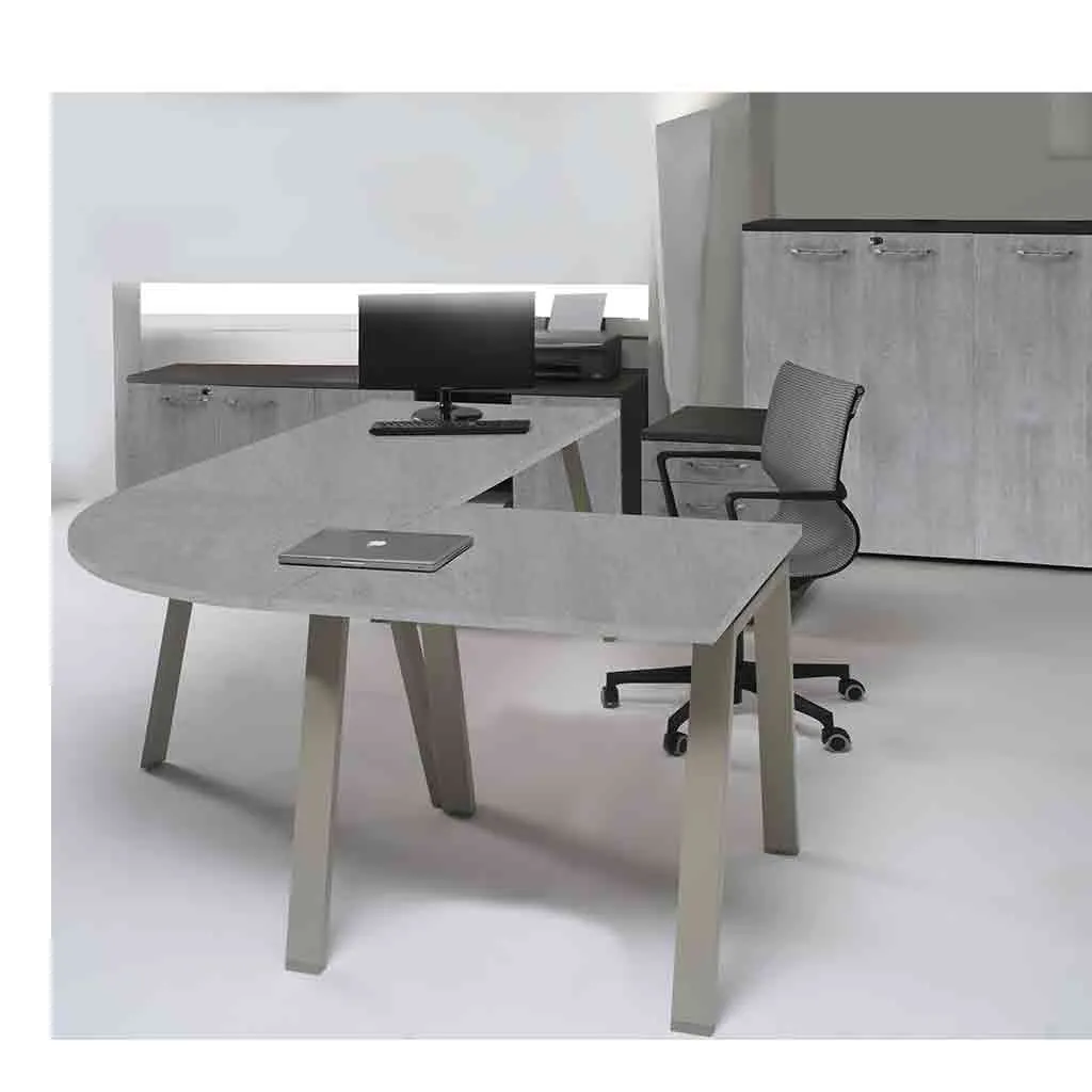Scrivania Wood Unisit in un ambiente arredato, altra versione 4
