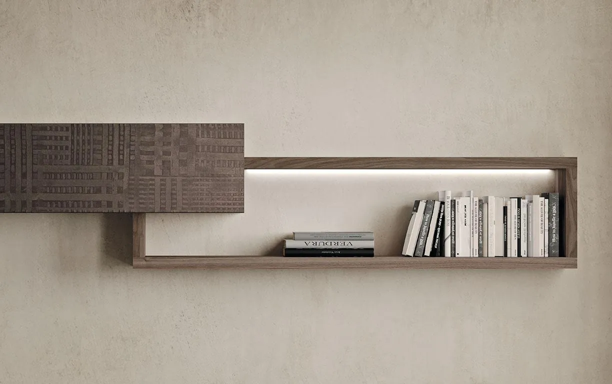 Dettaglio della composizione soggiorno Horizon 934 MobilGam