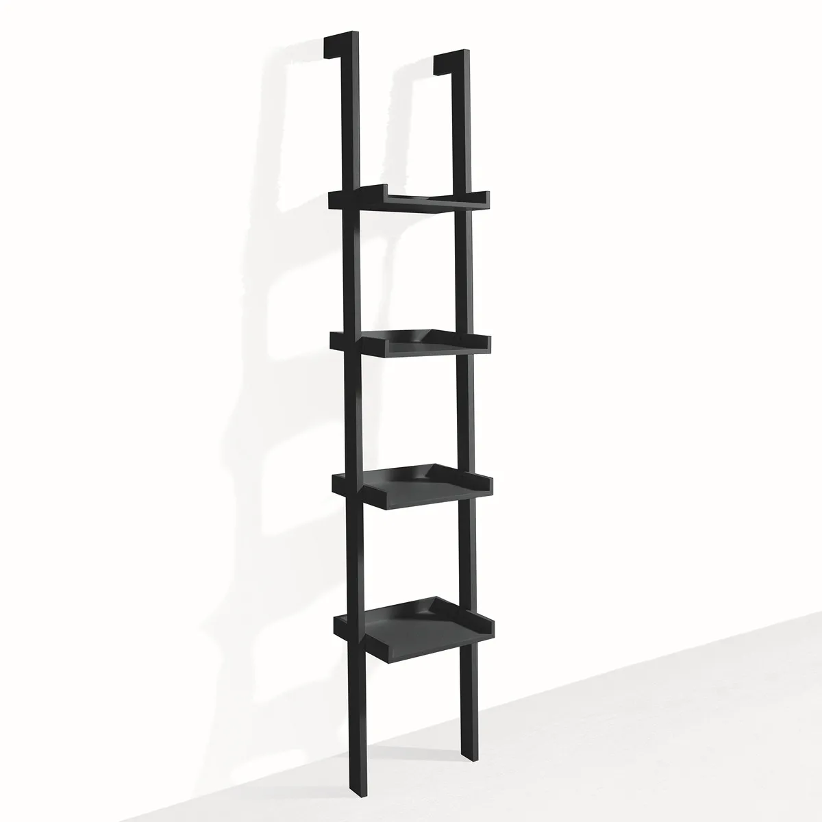 Libreria Little Kross Tomasucci nera, vista laterale