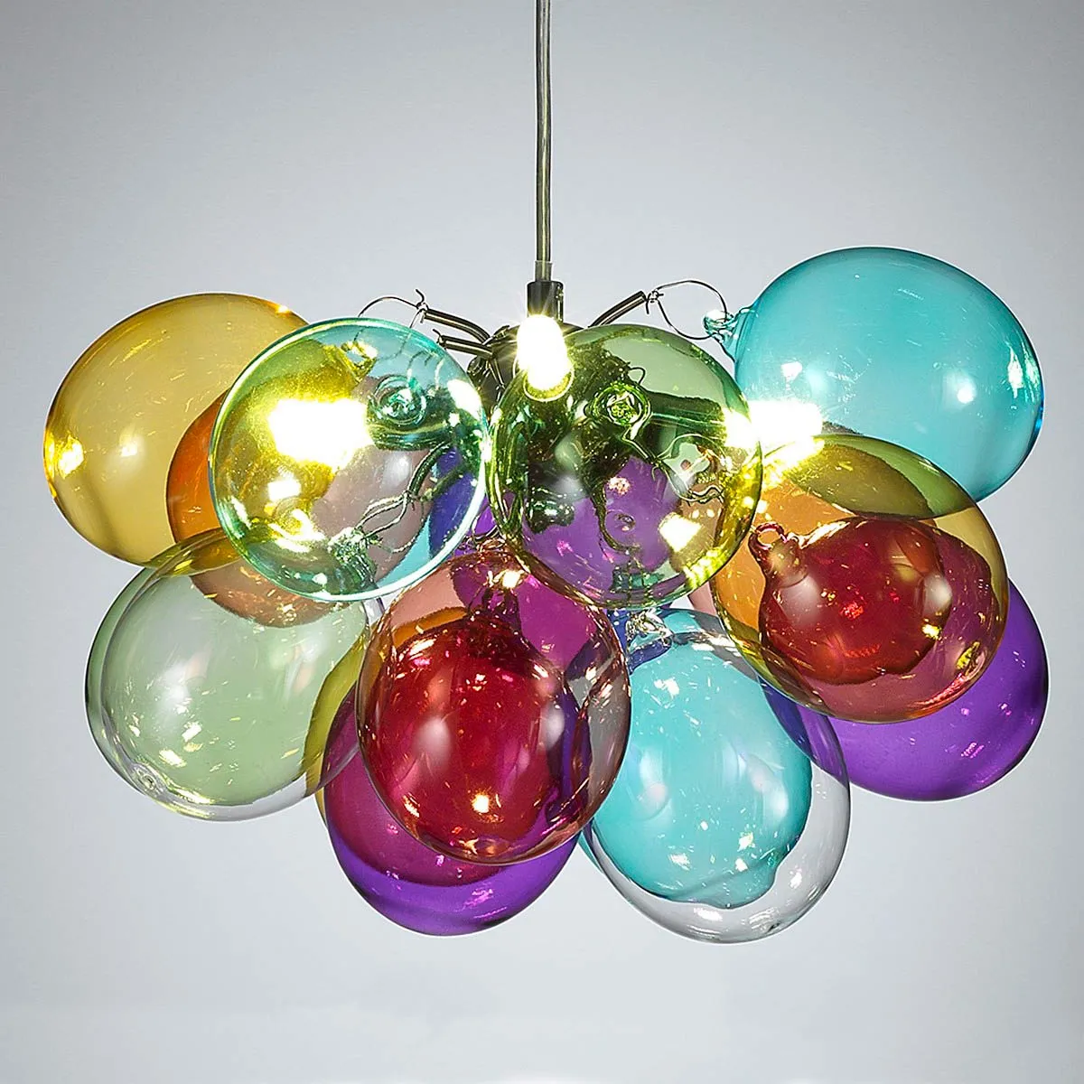 Lampadario Balloons Tomasucci con sfere colorate