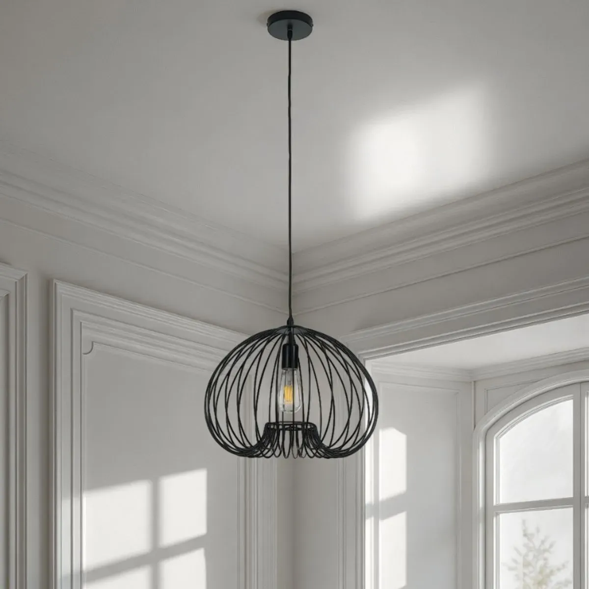Lampadario Arcon Tomasucci in una sala