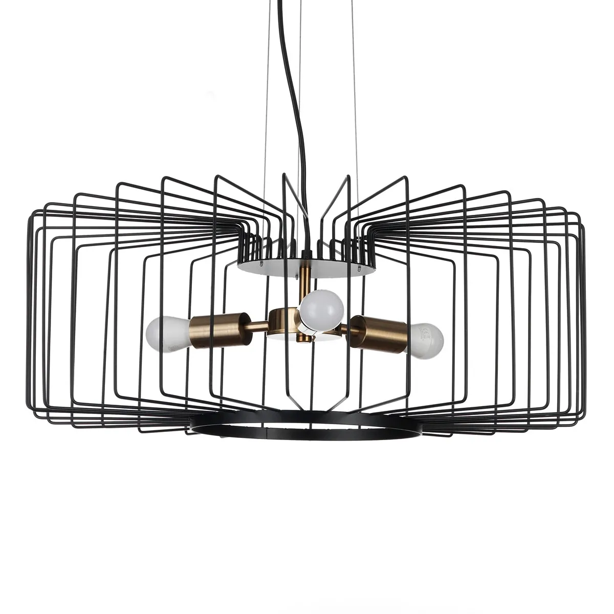 Lampadario Ludo Tomasucci acceso