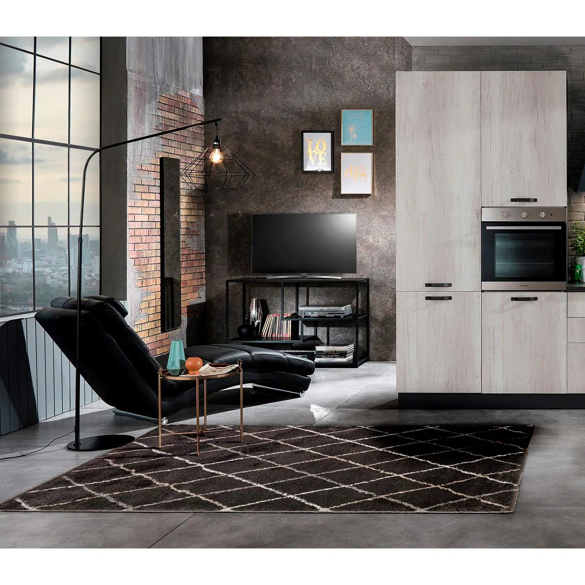 Tappeto Berber Tomasucci grigio geometrico