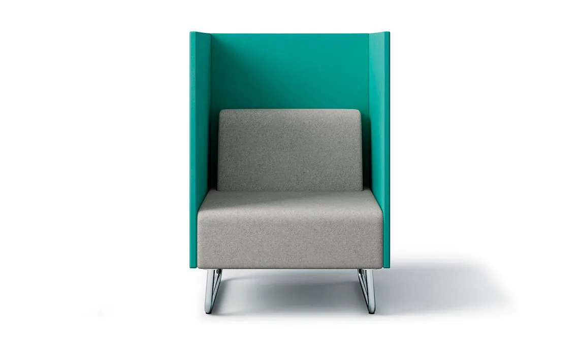 Poltrona Eric Domingo verde a un posto