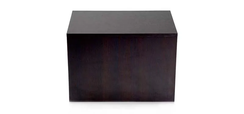 Tavolino Pipedo Domingo a forma di cubo