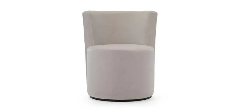 Poltrona Dalt Domingo grigio chiaro