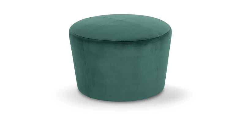 Pouf Frank Domingo verde bosco