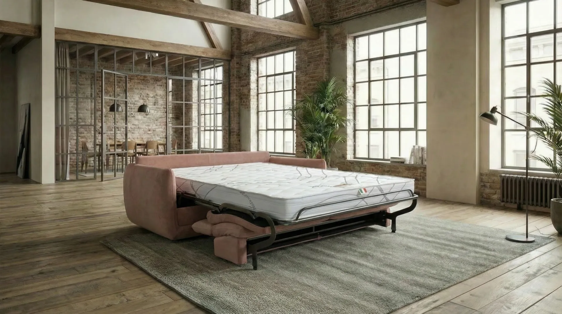 Divano Space Il Benessere aperto a letto