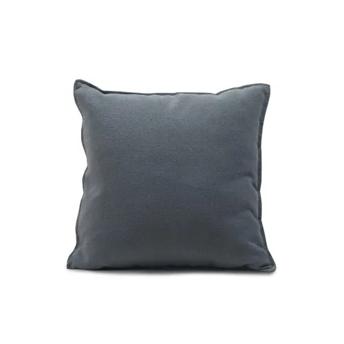 Cuscino 45 x 45 Aerre Divani grigio antracite con bordino