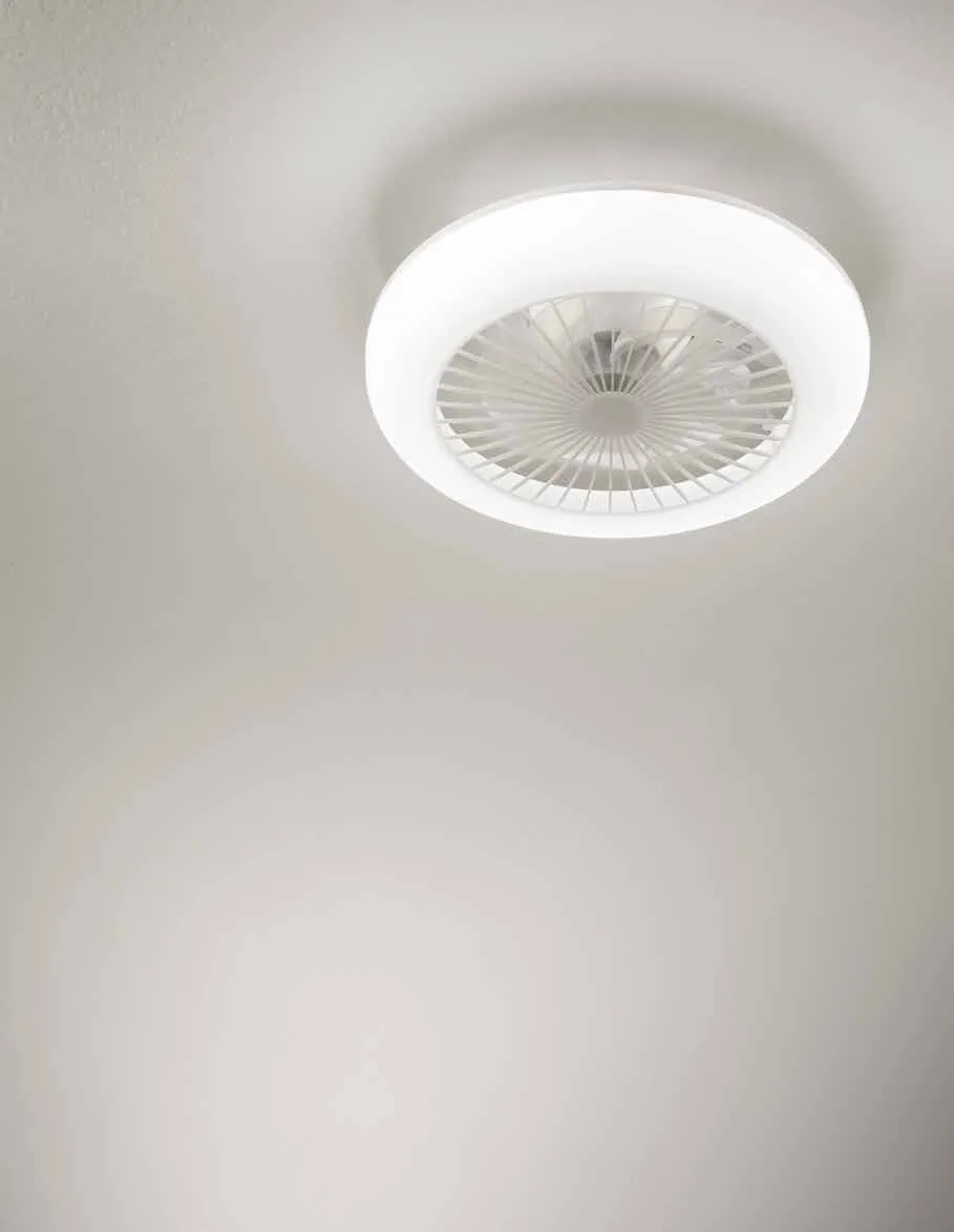 Plafoniera compatta con ventilatore Zefiro Fan Europe