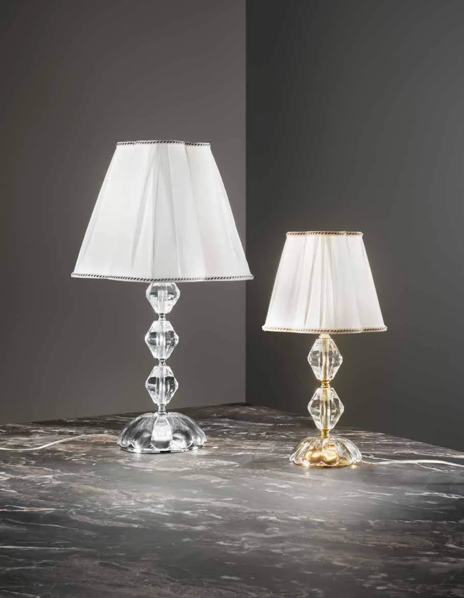 Lumi Riflesso Fan Europe con paralume plissé