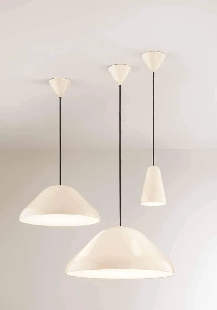 Sospensioni Nameko Fan Europe beige in tre forme