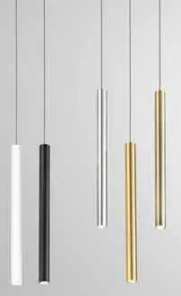 Quattro sospensioni Oboe Fan Europe in bianco, nero, cromo e oro