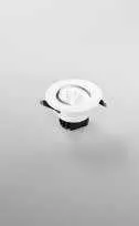 Faretto da incasso Polaris Fan Europe rotondo silver orientabile