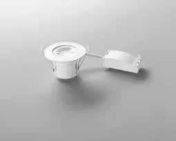 Faretto da incasso orientabile Glow Fan Europe con driver collegato