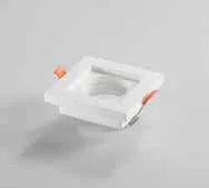 Faretto da incasso Phantom Fan Europe quadrato in gesso