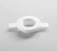 Faretto da incasso Spirit Fan Europe rotondo in gesso