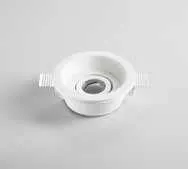 Incasso orientabile rotondo Morgana Fan Europe in gesso