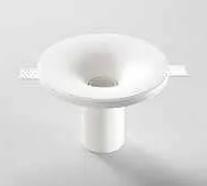 Incasso rotondo Eva Fan Europe in gesso a imbuto