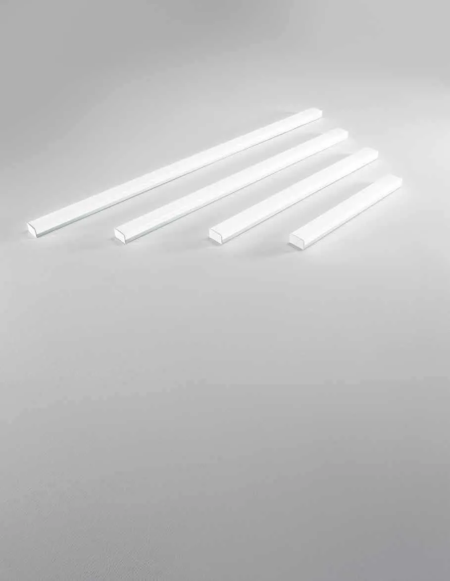 Barre LED Reggy Fan Europe bianche in quattro lunghezze