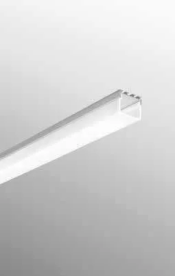 Profilo in alluminio Loop Fan Europe con diffusore arrotondato