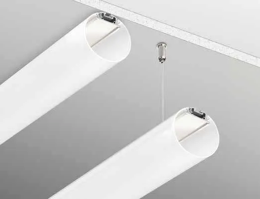 Profili tubolari Tube Fan Europe a soffitto e sospesi