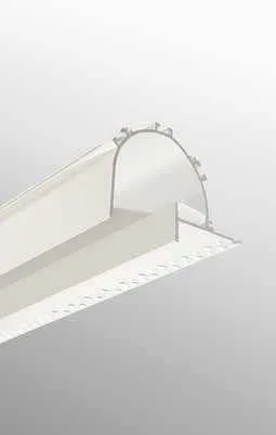 Profilo Gash Fan Europe bianco montato a parete