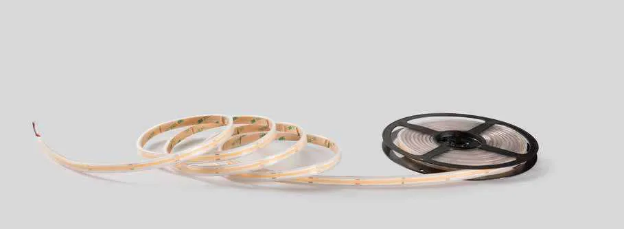 Strip LED 24V COB 480 IP67 Fan Europe con rivestimento in silicone