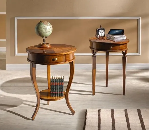 Due portatelefono Trend Style Imba in legno con globo e orologio