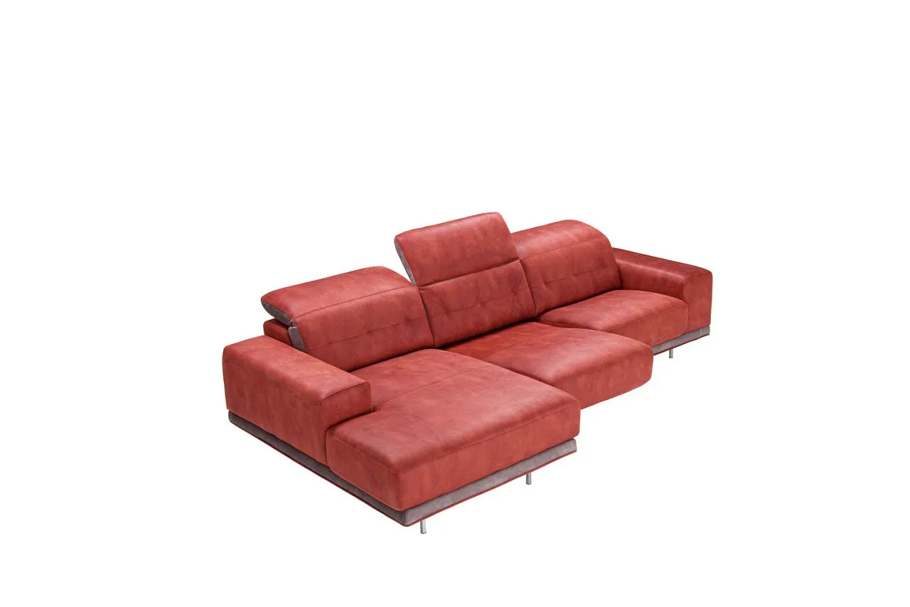 Divano Iris Max Sofà con chaise longue visto dall'alto